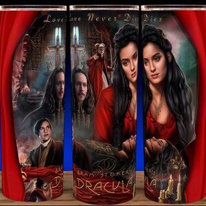 Bram Stoker's Dracula Classic Horror Movie Cup Mug Tumbler 20oz